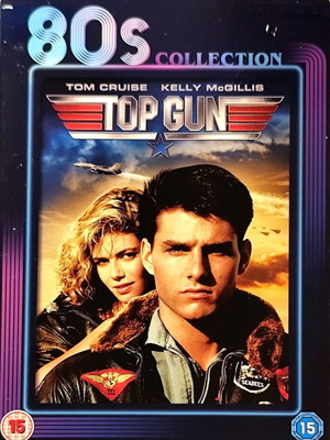 Top Gun DVD μεταχειρισμένο, ταινία δράσης με Tom Cruise, με υπότιτλους
