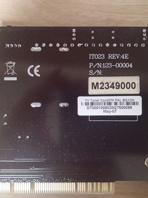 PROLiNK PixelView PV-4500 TV-TUNER PCI used