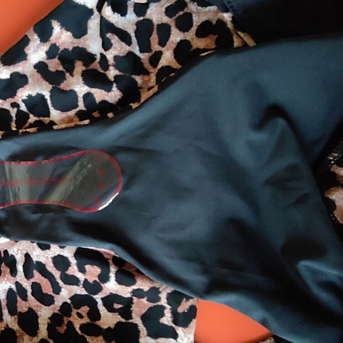 Wunderlove high-waisted leopard print bikini bottom size L new with tags