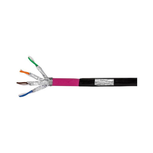 LogiLink S/FTP Cat.7 Ethernet Network Cable Outdoor 50m New Black