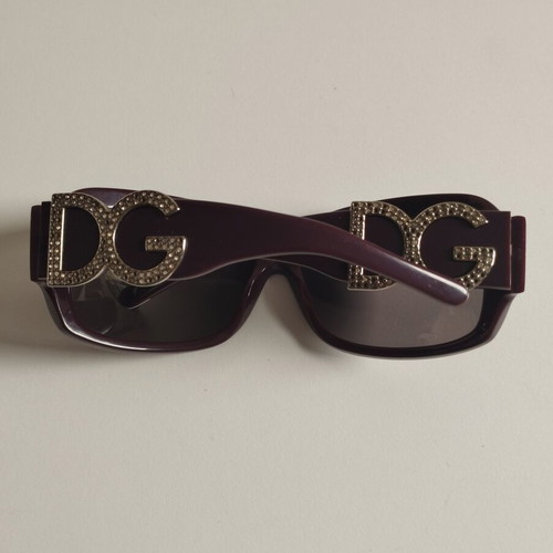 Dolce & Gabbana women's sunglasses used, dark purple