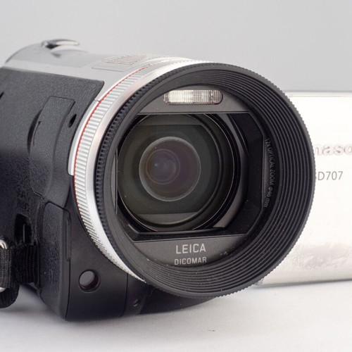 Panasonic HDC-SD707 3MOS Full HD Camcorder used with Leica Dicomar Lens