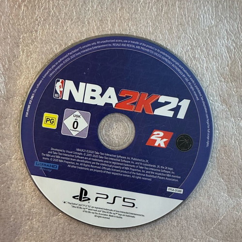 NBA 2K 21 used for PlayStation 5