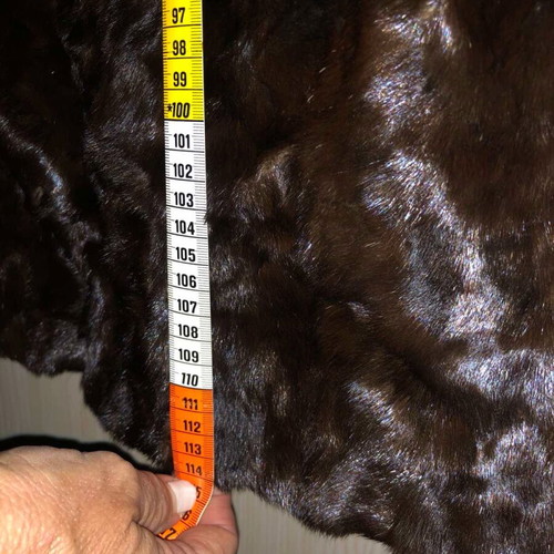 Coat of natural astrakhan fur like new, brand ΧΑΡΗΣ Furs