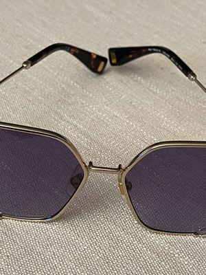 Marc Jacobs MJ 1005/S sunglasses new, oversized metal frame silver