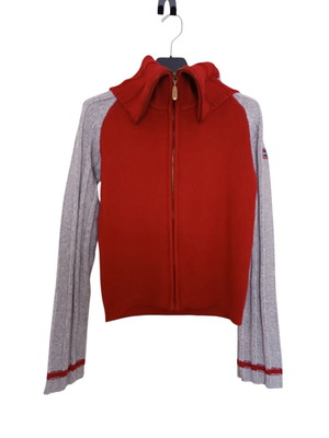 Esprit knitted cardigan red like new, size L