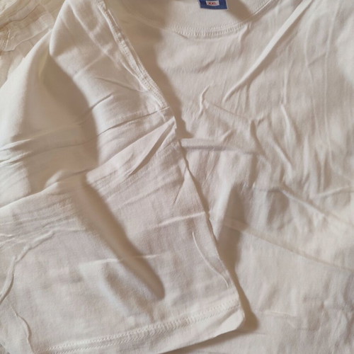 T-shirt Fashion 2000 white cotton size XXL new