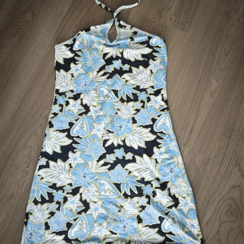 Maui Girl mini beach dress, size Small, blue