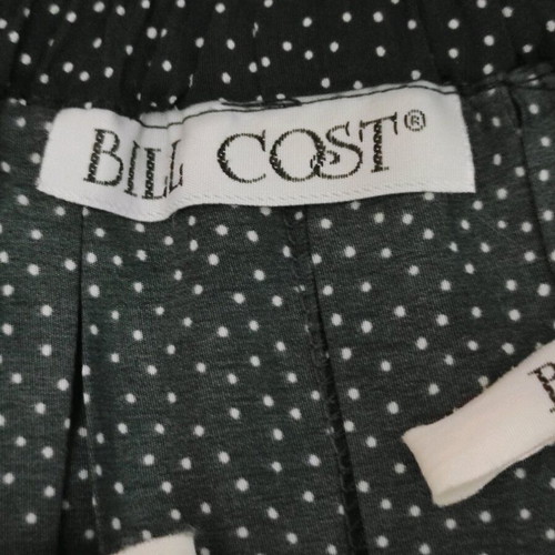 Bill Cost pleated skirt like new, black and white polka dot