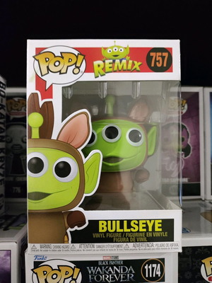 Funko Pop Remix Bullseye authentic product in excellent condition