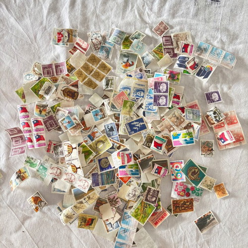 Stamps used, Greek and foreign collection