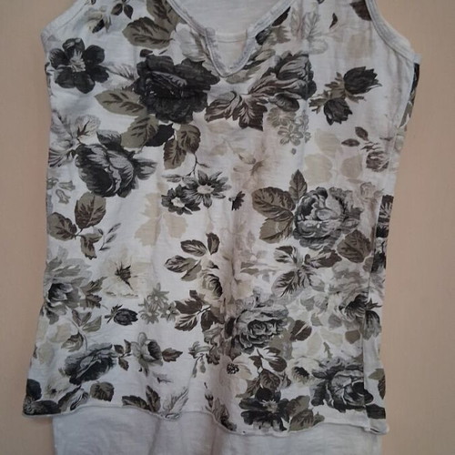 Blouse like new, white