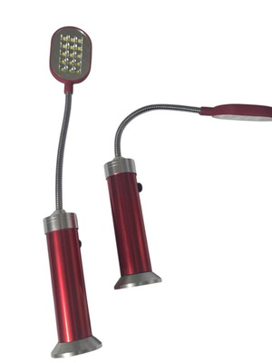 Desk lamps with flexible arm, 2 pieces, new