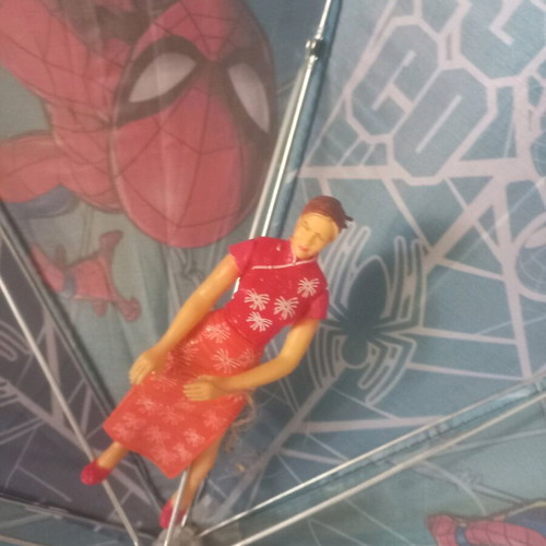 Mary Jane Watson Spiderman The Movie action figure like new