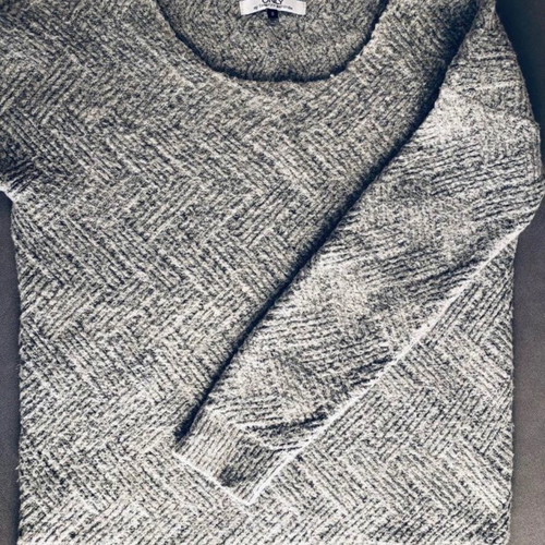 Only sweaters used, pack of 2, gray, sizes S and XS