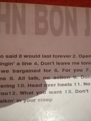 Bon Jovi Best Off CD like new, Rock