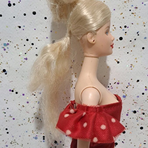 Barbie Dolls of the World Princess of the Danish Court used with flaws