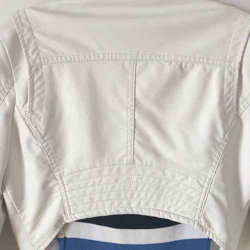Set of jumpsuit and leather jacket new, size S and XS