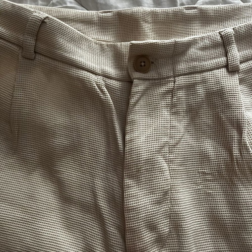 Zara men's beige bermuda shorts size 42