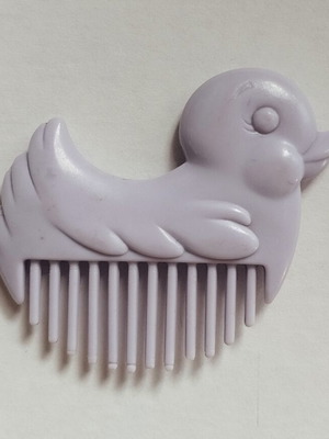 My Little Pony G1 Hair Comb Duck purple used