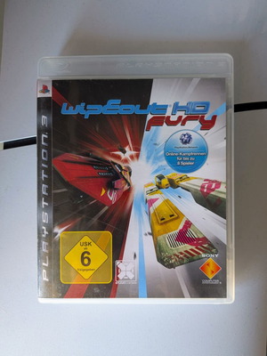 Wipeout HD Fury PS3 game