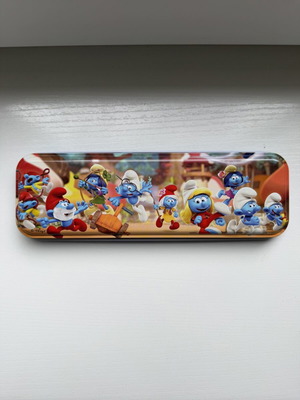 Μεταλλική κασετίνα Hesburger The Smurfs Peyo 2025 καινούργια