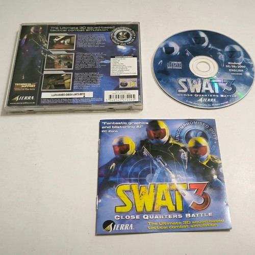 Swat 3 Close Quarters Battle PC like new, shooting game