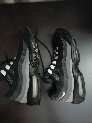 Nike Air Max 95 Reverce Dust Size 41 Used Black Gray Sneakers