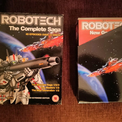 Robotech The Complete Saga DVD used