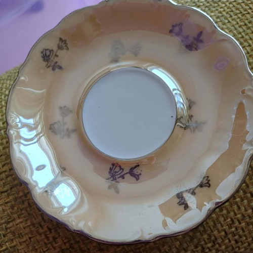 Vintage coffee porcelain set like new, 6 cups with saucers