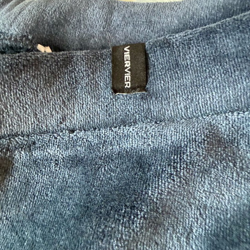 Viervier sportswear like new, velvet fabric, blue