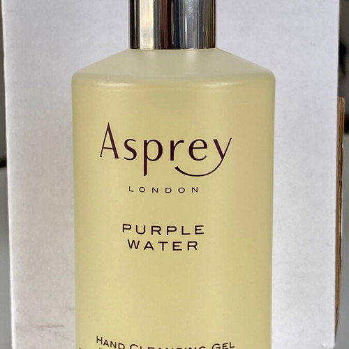Hand sanitizer Purple Water Asprey London 295 ml new