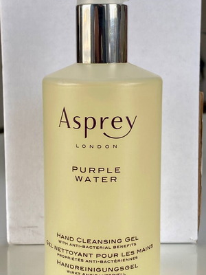 Hand sanitizer Purple Water Asprey London 295 ml new