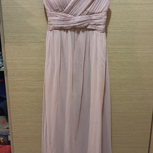 Formal dress no L like new, light dusty pink color