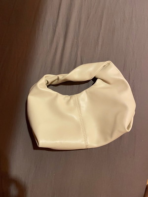 Beige hand bag new small