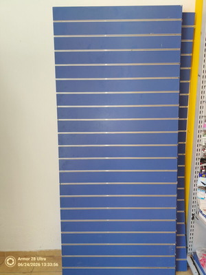Panels used 2.30x1.00 m with single and double hooks, set of 4