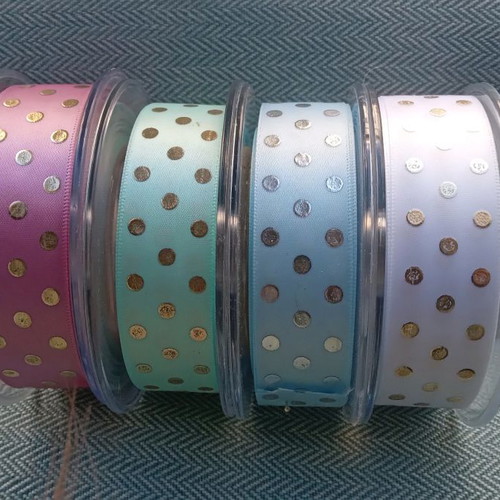 Ribbon new 8 meters in 4 colors Greek made