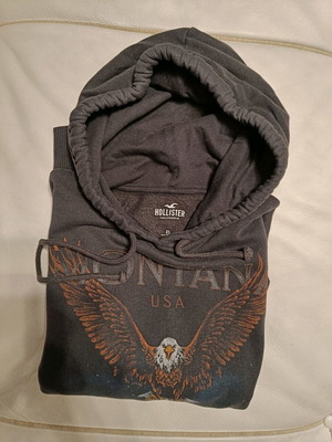 Hollister women's hoodie XS like new, black
