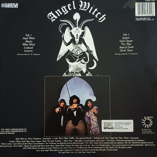 Angel Witch Angel Witch LP used, metal