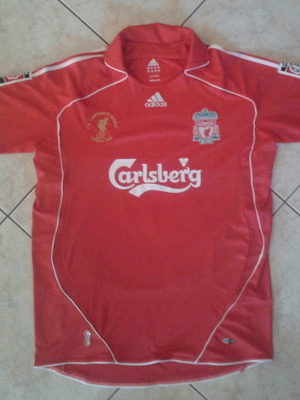 Liverpool 2006 community shield final. Gerrard XL