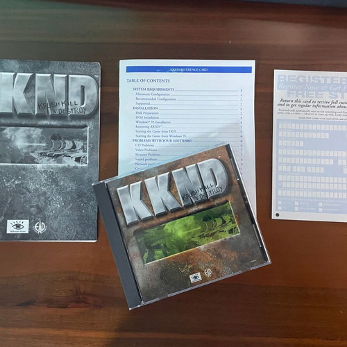Krush Kill N Destroy Big Box PC like new, English release