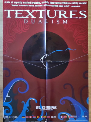 Textures Dualism επίσημο πόστερ, σπάνιο