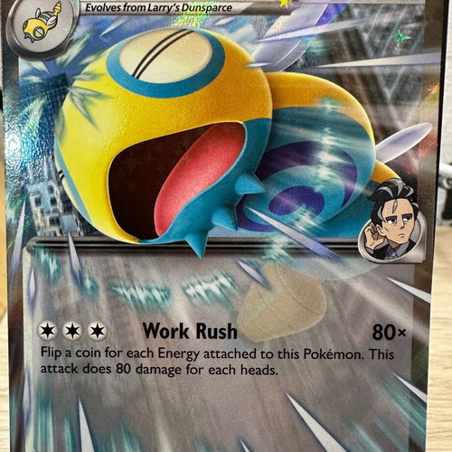 Larry's Dudunsparce ex 164/217 from Ascended Heroes set used