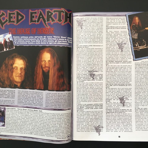 Metal Force #9 magazine 2001 like new