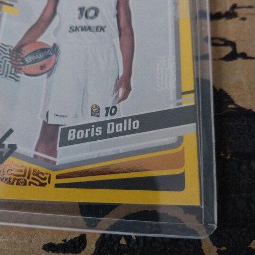 Boris Dallo Panini Euroleague card like new