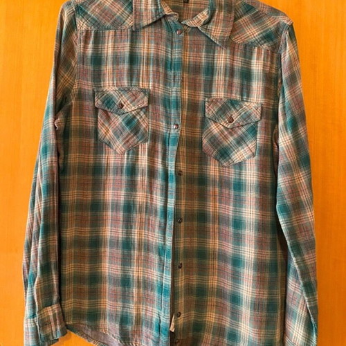 Benetton shirt new, unworn, 100% cotton green