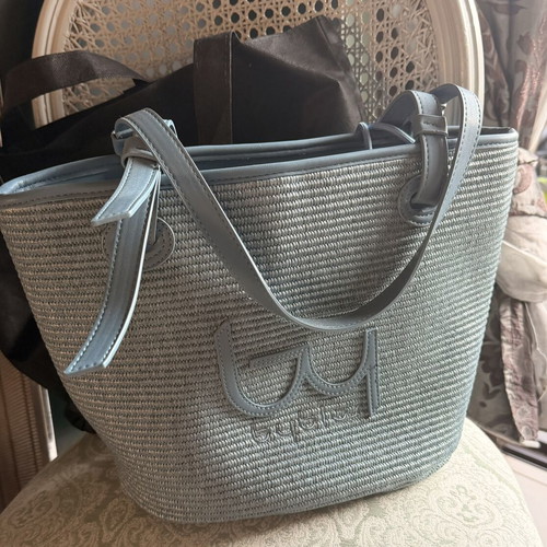 By Byblos Shopper Tote Sky Blue new shoulder bag