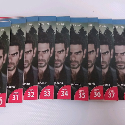 DVD Μαύρη Θάλασσα μεταχειρισμένα, πακέτο 71 τεμαχίων με υπότιτλους