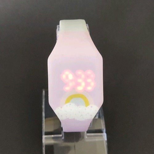Children's Led watch like new, rubber strap
