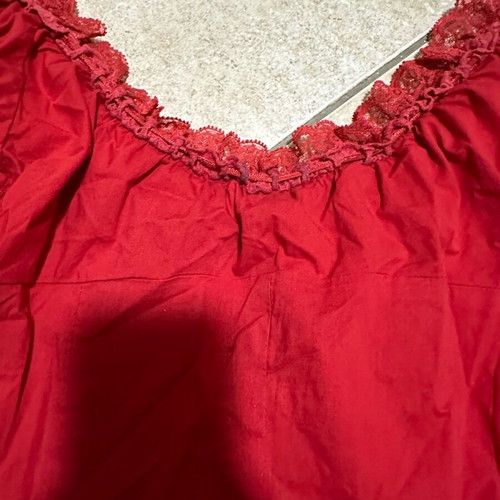 Shirt used, size 36, red